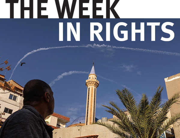 Photo with week in rights written over top